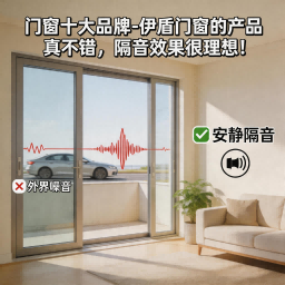 門窗十大品牌-伊盾門窗的產品真不錯，隔音效果很理想！