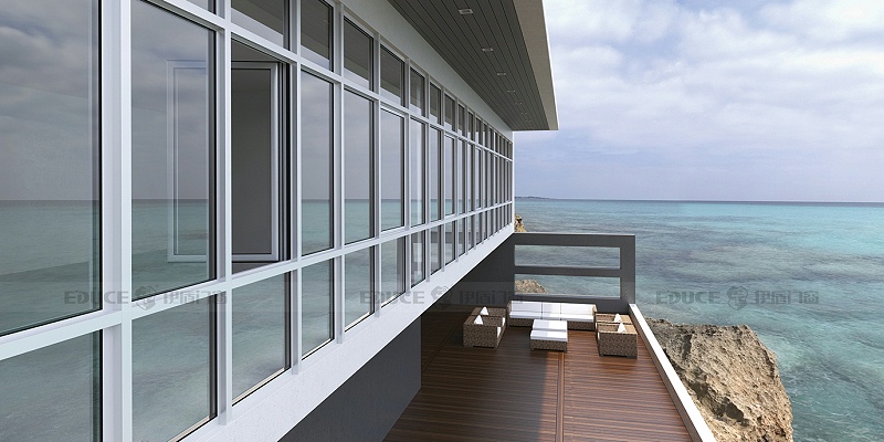 伊盾系統(tǒng)窗是如何實(shí)現(xiàn)隔音隔熱的？看看你就知道了！柏林時(shí)光平開(kāi)窗-110mm 效果圖